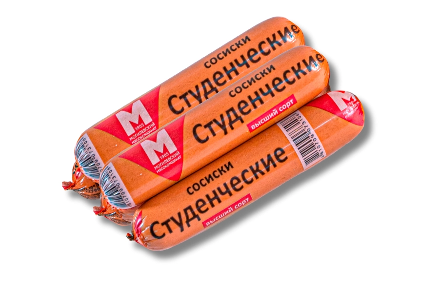 Сосиски вареные "Студенческие"
